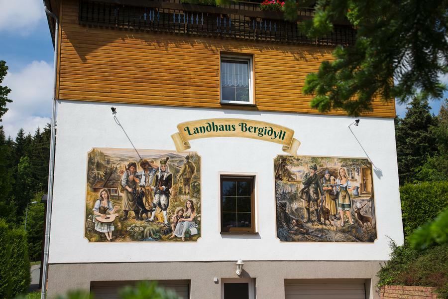 Landhaus Bergidyll Bärenstein Exterior photo